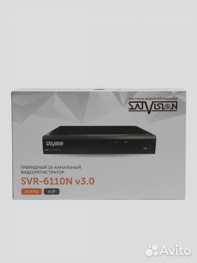SVR-6110N v3.0 видеорегистратор гибридный