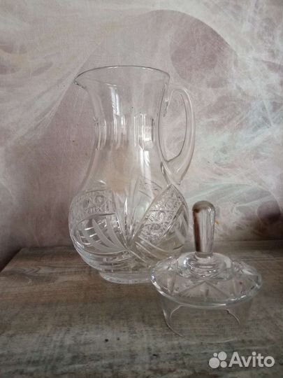Хрустальный кувшин СССР