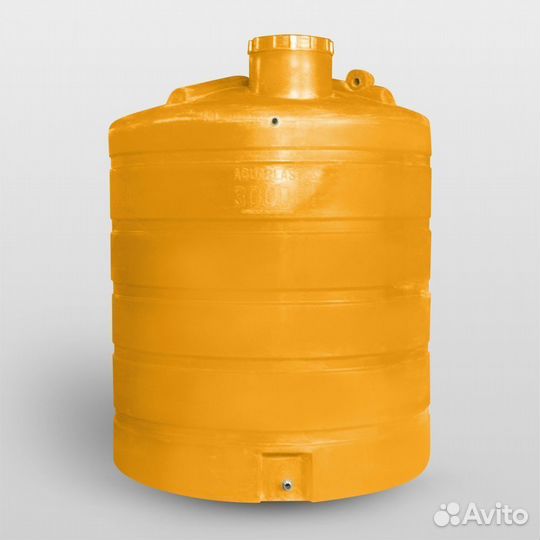 Емкость пластиковая 3000 кас