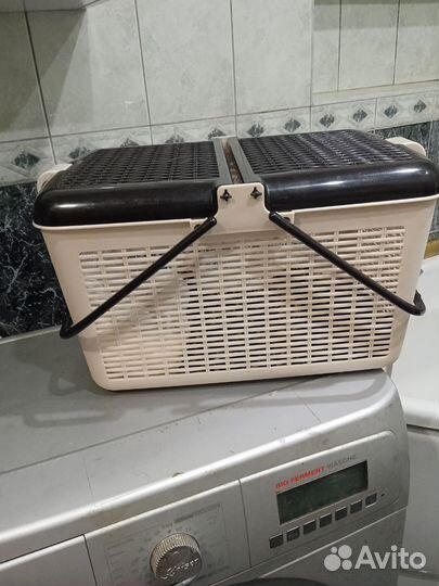 Переноска для кошек пластиковая бу