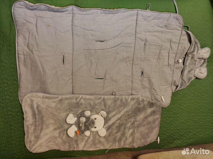 Удобный конверт для коляски, автокресла