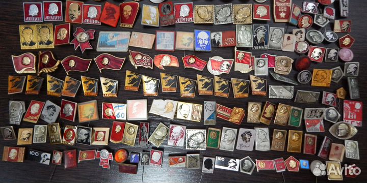 Значки с лениным 240 значков