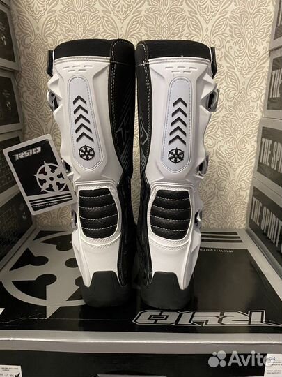 Мотоботы RYO Racing MX6 Enduro, белый / черный