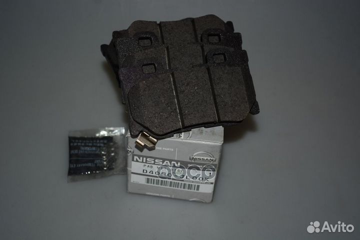 Колодки тормозные зад К-Т D4060JL00K nissan