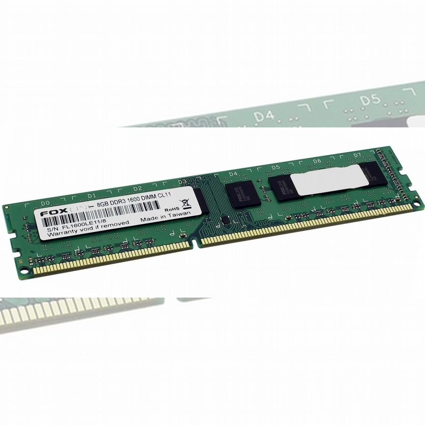 [FL1600LE11/8] Оперативная Память Foxline Ddr3 8gb Fl1600le11/8