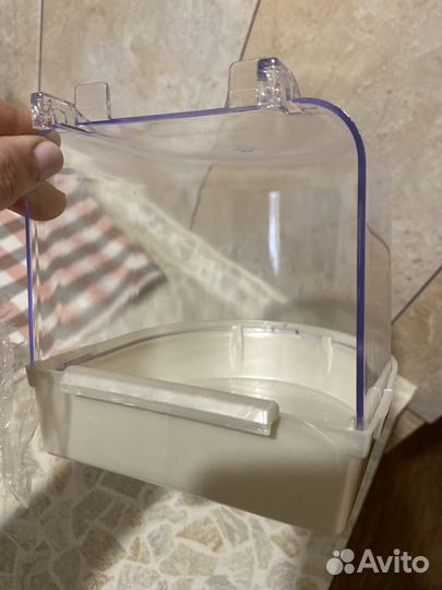 Купалка для птиц новая