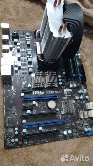 Комплект AMD fx8340 + Башня Deepcool + озу 16 GB