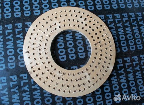 Щетка лотковая (основа) 200х450 мм без ворса