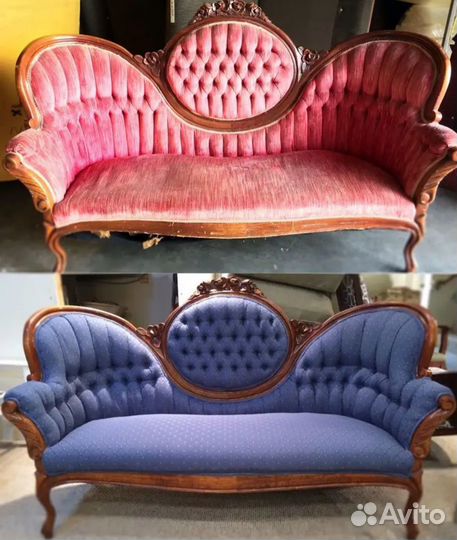 Перетяжка и ремонт мягкой и корпусной мебели