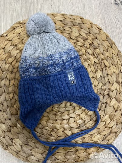 Шапочки для мальчика демисезонные