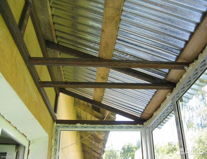 Балконная крыша