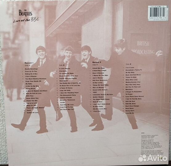 The Beatles – Live AT The BBC apple 1994 UK.2 LP