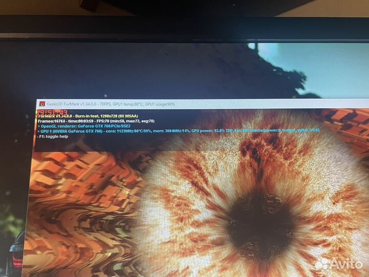 Видеокарта gtx 760 (gtx 1050)