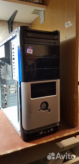 Корпус ATX + бп(новый)