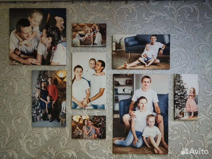 Печать фото на холсте