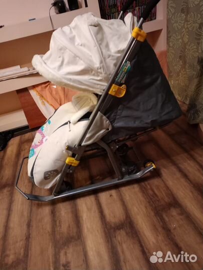 Детские санки коляска бу