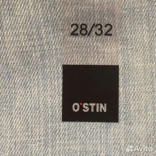 Новые джинсы-клеш ostin 28/30