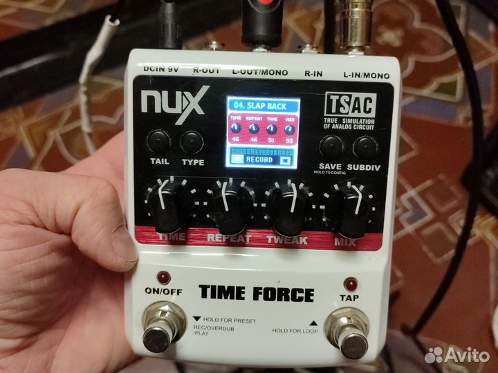 Гитарная педаль nux time force