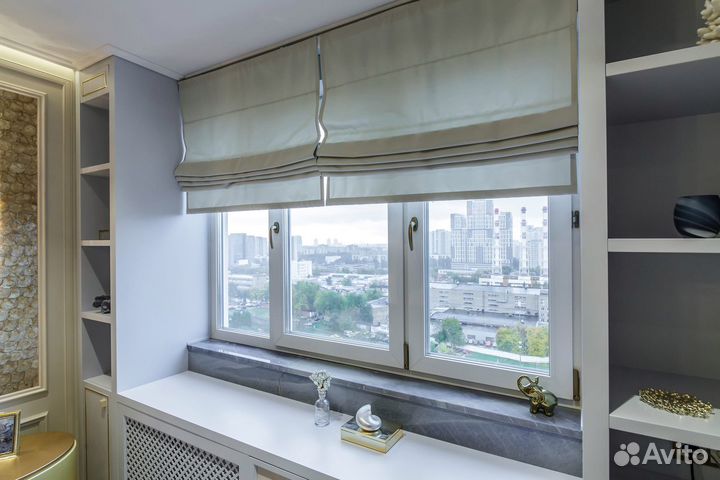 Двойная римская штора от производителя