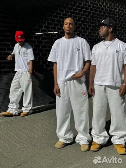 Спортивные штаны широкие y2k