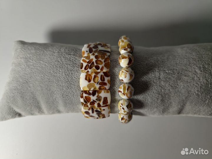 Янтарный браслет