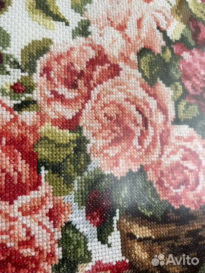 Картина вышитая крестом 