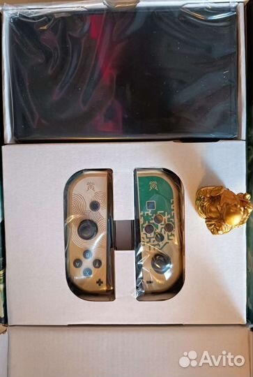 Hwfly Nintendo oled zelda + 512 GB +58 игр