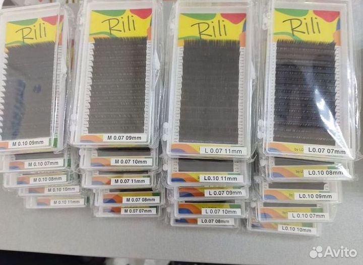 Ресницы для наращивания Rili \ и расходка