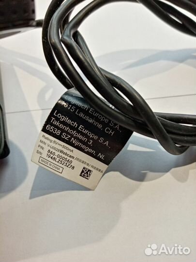 Веб камера logitech HD Pro c920