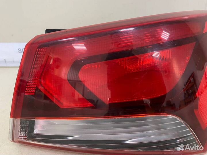 Фонарь задний наружный правый Hyundai Solaris 2017