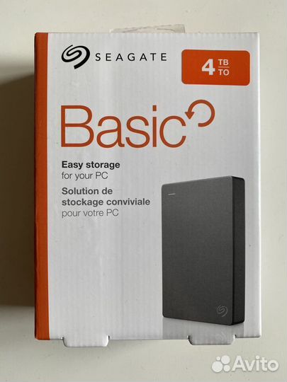 HDD Seagate Basic 4Tb Новый