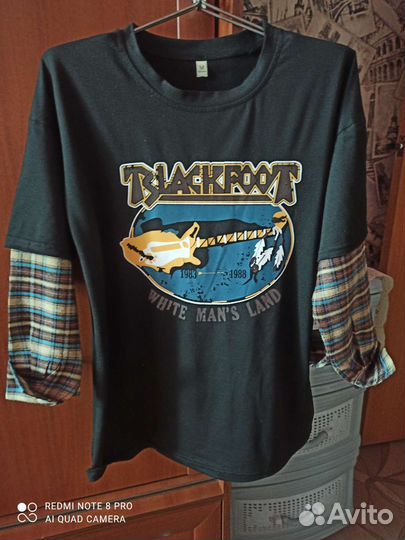 Футболка с длинным рукавом