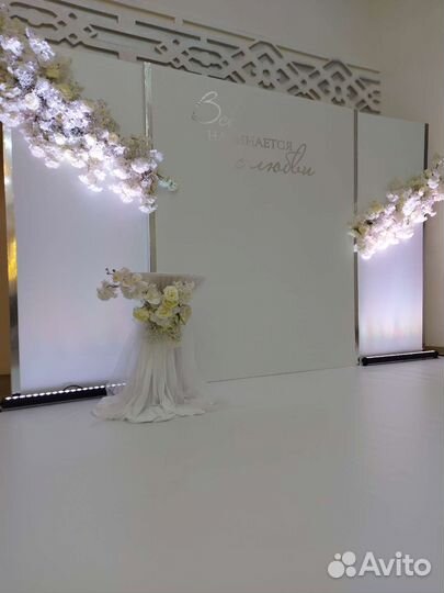 Оформление, украшение, декор свадьбы