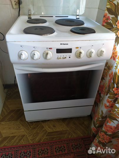 Электроплита с духовкой бу