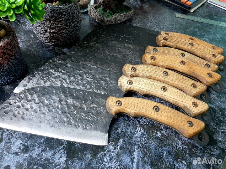 Кухонный топорик тяпка кованый