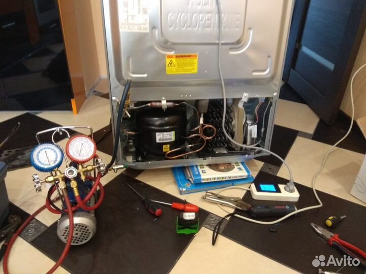 Ремонт Холодильников/Заправка Фреоном/На Дому