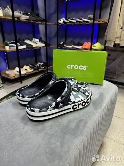 Crocs сабо мужские камуфляжные