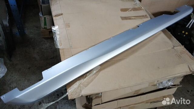 Накладка на порог (наружная) для Volvo S60 левая