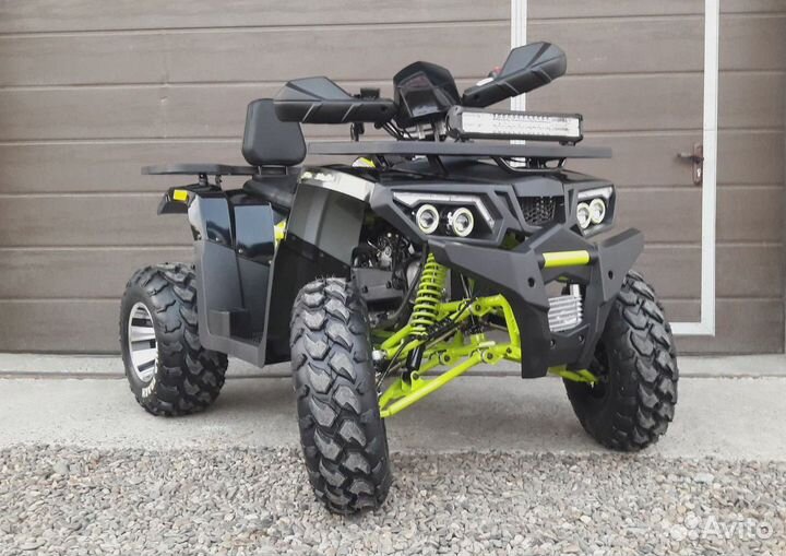 Квадроцикл Motoland Wild Track 200 PRO черно-желты