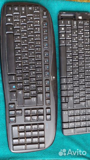 Беспроводные клавиатуры Logitech на запчасти