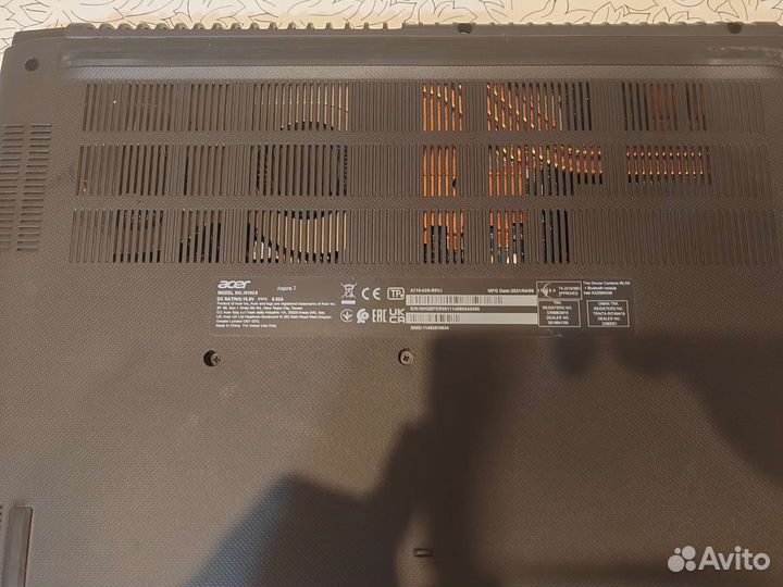 Ноутбук acer aspire 7