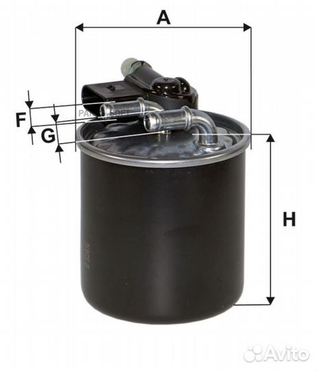 Filtron PP8403 Фильтр топливный