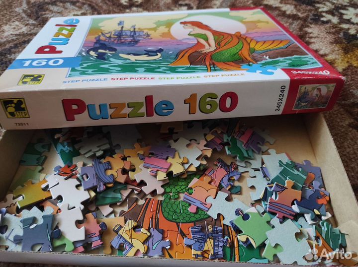 Пазлы и рамки для фотоиз гипса