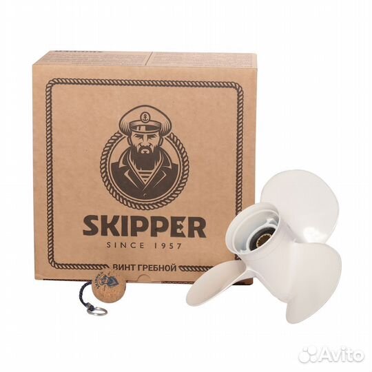 Винт гребной Skipper Yamaha 40-55, диаметр 11 3/8
