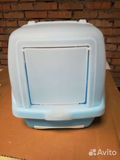 Кошачий туалет закрытый