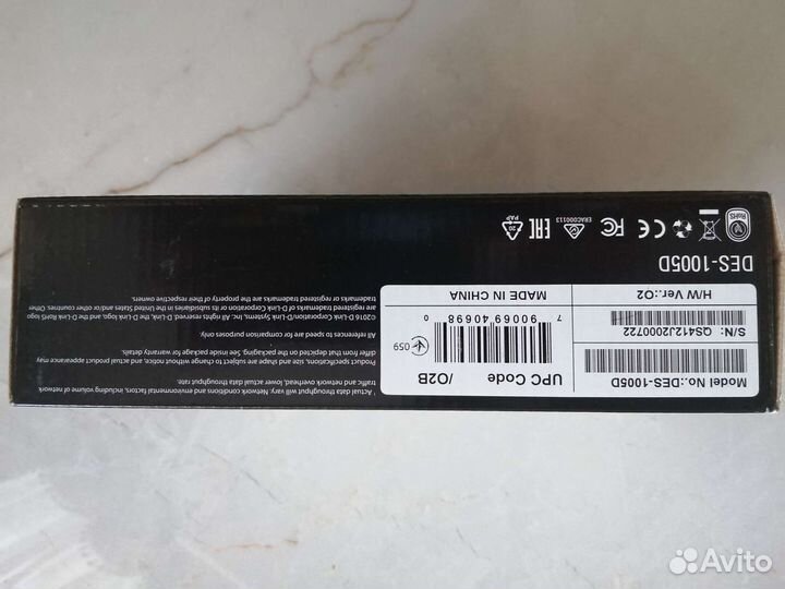 Коммутатор D-Link DES-1005D