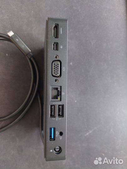 Док-станция Dell Dock WD15 с блоком питания 130w