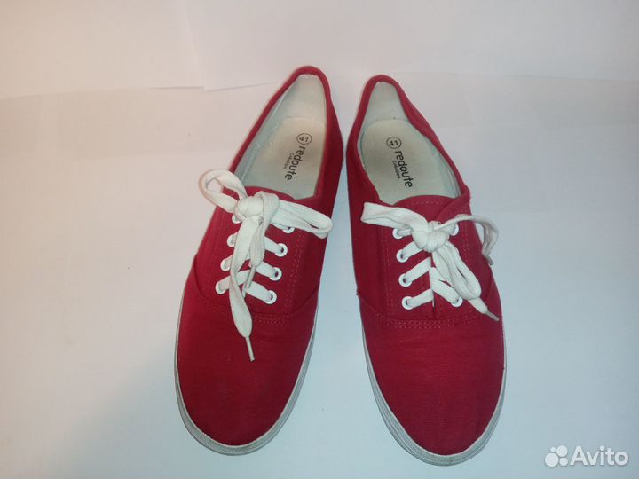 Кеды красные La Redut