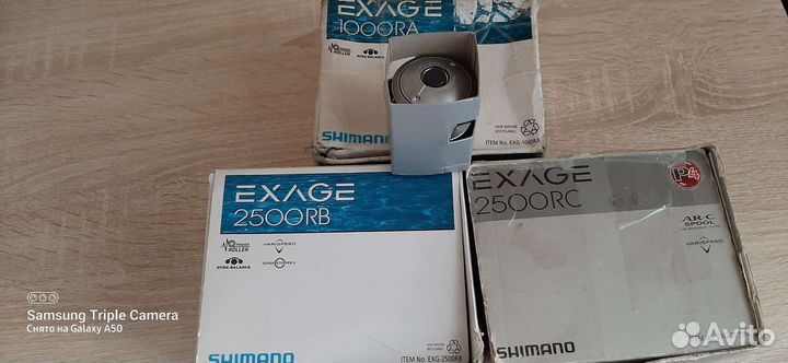 Катушки shimano exage