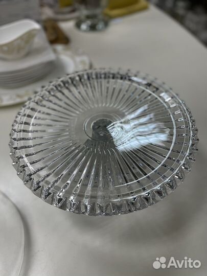 Хрусталь rogaska тортница